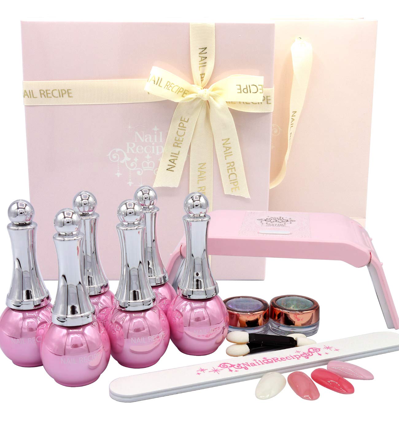 Amazon | nailrecipe ネイルレシピ ジェルネイル キット 自宅 簡単